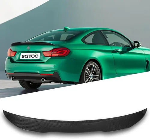 Vista 30 de SCITOO Spoiler Wing GT Style Universal 52" ABS Brillante Carbono Aspecto Trasero Alerón Alerón