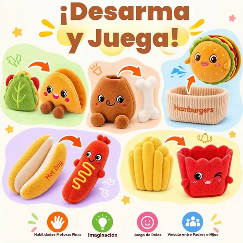 Vista 2 de SAIMAND Juguetes sensoriales para bebés, juguetes Montessori para niños