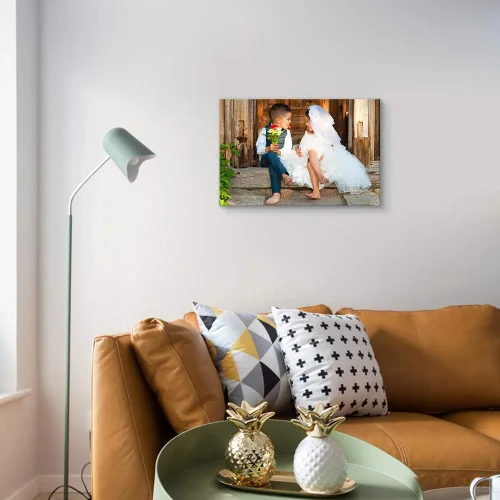 Vista 3 de SIGNWIN Impresiones en lienzo personalizadas con tus fotos, fotos personalizadas a lienzo enmarcado, 8 x 10 pulgadas