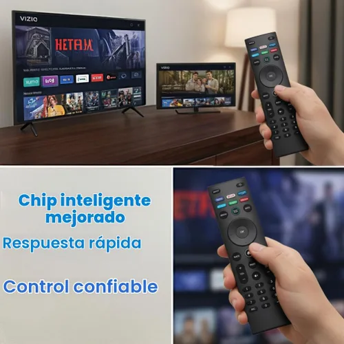 Vista 5 de Reemplazo universal de control remoto VIZIO - D, M, P, V Series LED LCD HD 4K UHD HDR Smart TV