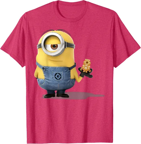 Vista 30 de Camiseta Despicable Me Minions Holding A Ginger Bread Minion Retrato Pequeña