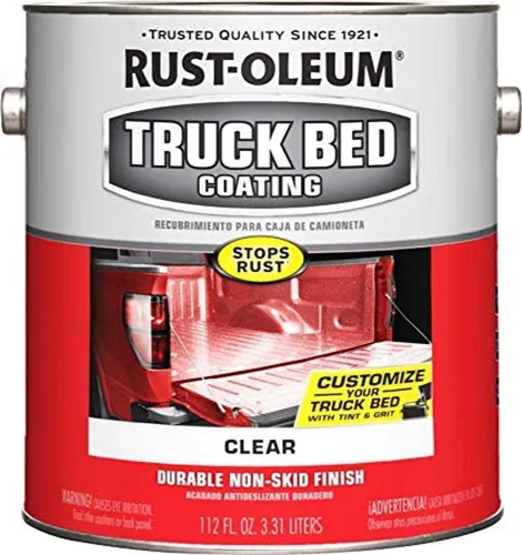 Vista 14 de Rust-Oleum 342668 - Revestimiento para caja de camioneta antióxido, 1 cuarto de galón, color negro