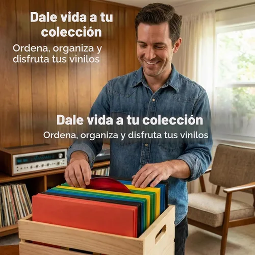 Vista 8 de Fundas para discos de vinilo de 45 rpm – 7 pulgadas, protección sin ácidos, cubiertas de papel multicolor para discos individuales de 7 pulgadas