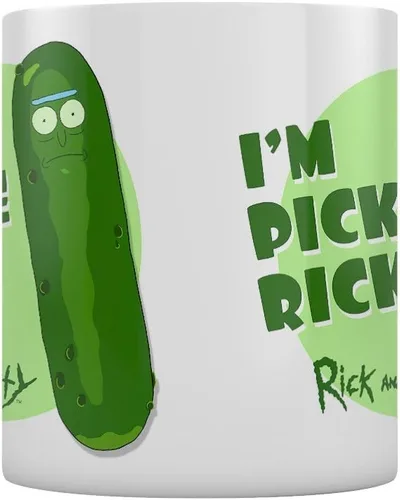 Vista 3 de Cartoon Network Pyramid MG24862 Morty Pickle Rick - Taza de café, porcelana, multicolor, 10.1 fl oz