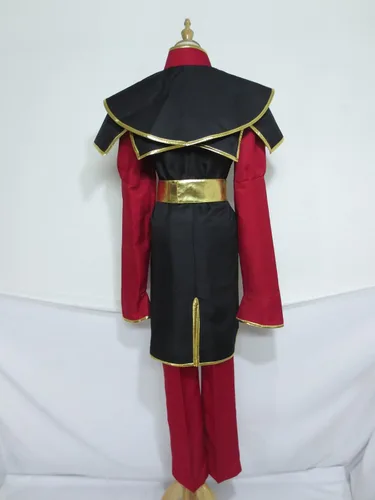 Vista 3 de Disfraz de líder de los guerreros del fuego, disfraz de princesa Azula