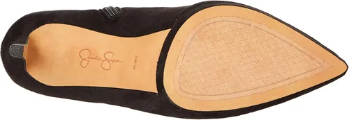 Vista 4 de Jessica Simpson Vallrie Botas de tacón de aguja de gamuza sintética para mujer