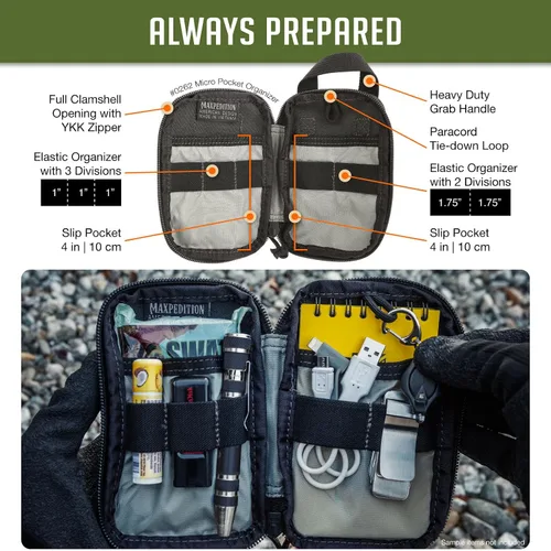 Vista 6 de Maxpedition Micro Pocket Organizador