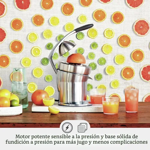 Vista 2 de Exprimidor de cítricos motorizado de acero inoxidable 800CPXL de la marca Breville