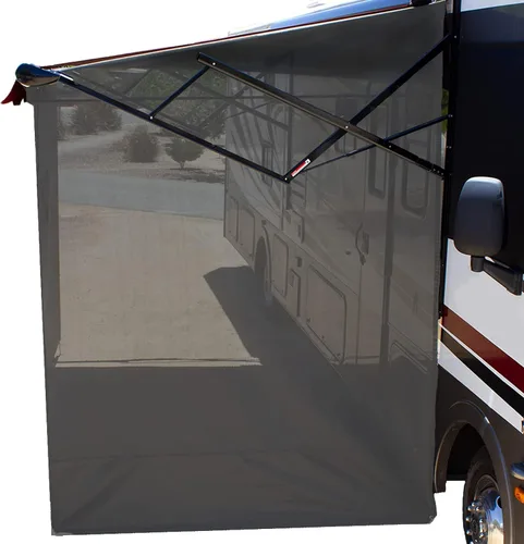 Vista 18 de ShadePro - Toldo lateral Vista - Pantalla de sombra para toldo de RV - Malla solar que bloquea el 87% de la luz solar - El único protector solar