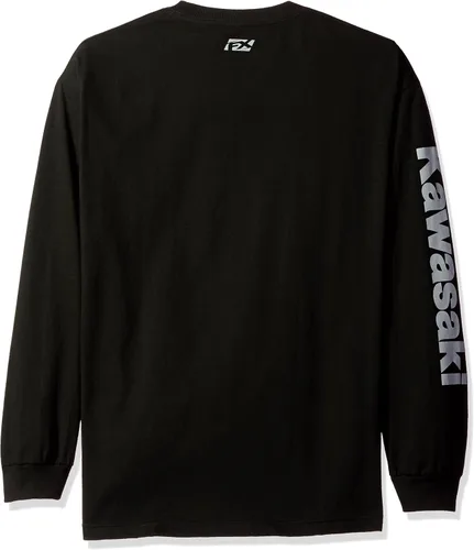 Vista 2 de Factory Effex (17-87112) Ninja Camiseta de manga larga (negro, mediano)