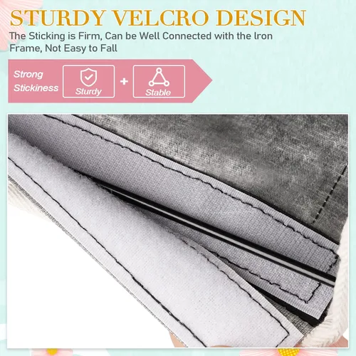 Vista 5 de Organizador de Almacenamiento para Mesita de Noche/Bolsa de Almacenamiento Colgante para Mesita de Noche para Cabeceros, Literas, Dormitorios, Negro