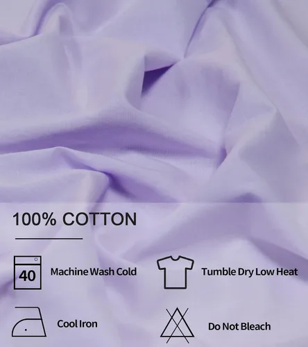 Vista 4 de IZZY + TOBY Camisón de algodón para mujer, largo, ligero, manga corta, suave, pijama