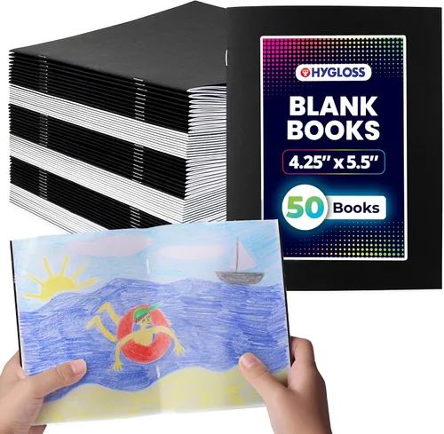 Vista 8 de Hygloss Products Inc., HYG77640. Mini libros luminosos, paquete de 10 unidades de colores varios Colores surtidos
