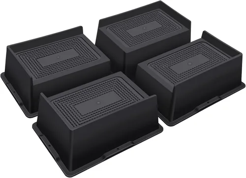 Vista 30 de ANNKUT Elevadores de cama de 2 pulgadas, resistentes, elevadores de sofá de gran tamaño, elevadores de muebles extra anchos para sofá, mesa