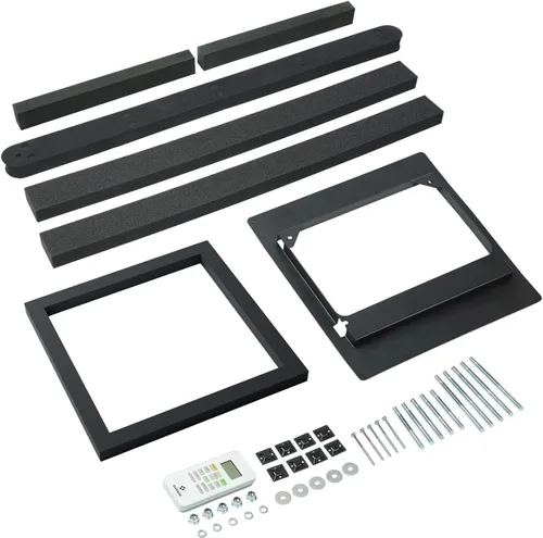 Vista 9 de Aire acondicionado para caravana, 12 V, 10000 BTU, aire acondicionado de techo para caravanas, camiones, furgonetas, cámperes, tractor, unidad de CA