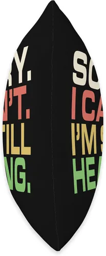 Vista 2 de DesignsByKelley Best Wishes Fast Recovery Gifts Sorry I Can't I'm Still Healing After Injury Surgery Gifts - Almohada de 16 x 16 pulgadas, multicolor