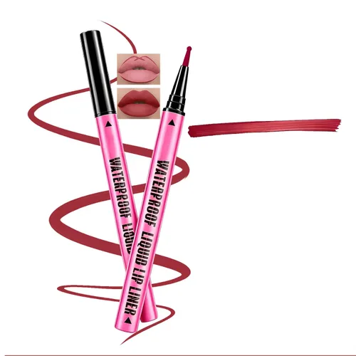Vista 9 de Lápiz labial mate de larga duración para maquillaje de mujer 02