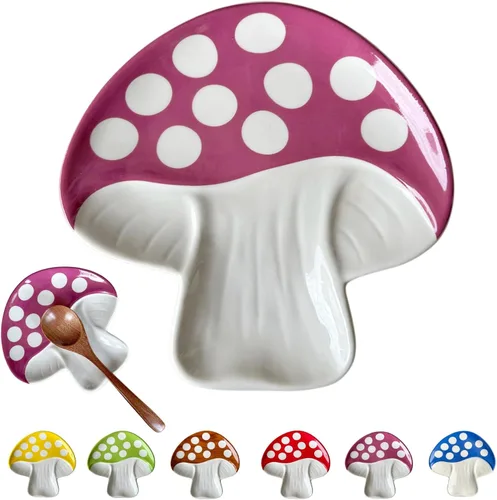 Vista 10 de Soporte de cuchara de cerámica para estufa y encimera de cocina, soporte para cuchara para estufa y cuchara de cocina para cucharón, cuchara linda