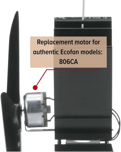 Vista 2 de Ecofan Kit de motor de repuesto, MRKCA03, para el modelo 806CA, extiende la vida útil de tu Ecofan con un fácil mantenimiento de bricolaje