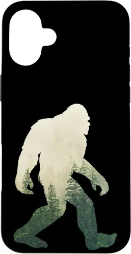 Vista 22 de Carcasa para iPhone X/XS, diseño de Sasquatch Yeti Nature