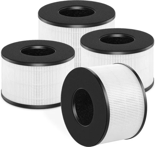Vista 8 de SAKEGDY Reemplazo del filtro HEPA BS-03, compatible con purificador de aire PARTU BS-03 y purificador de filtro de aire Slevoo BS-03, filtración 3