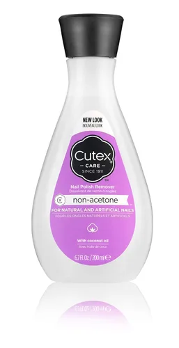 Vista 3 de Cutex, Removedor de esmalte - Sin acetona, 3.4 fl oz