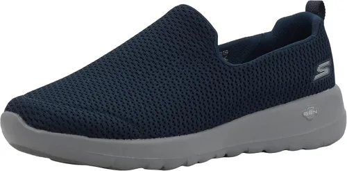 Vista 28 de Skechers Women's Go Walk Joy Sneaker 2-Azul marino/Blanco