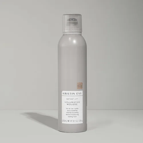 Vista 7 de Kristin Ess Mousse voluminizador Hair Instant Lift con aceite de ricino, aumenta el volumen + espesa, culturismo, sujeción duradera, no pegajosa