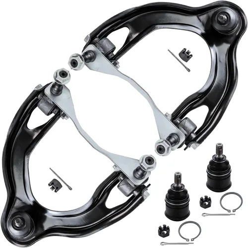 Vista 11 de Detroit Axle - Ejes de eje CV delantero izquierdo y derecho + Reemplazo de juntas esféricas de brazos de control inferiores delanteros para Ford