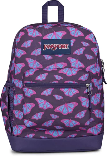 Vista 56 de JanSport Cross Town Plus - Mochila con compartimento principal grande, bolsillo lateral para botella de agua, funda acolchada para laptop de 15
