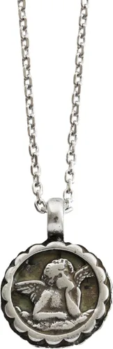 Vista 2 de Mariana Collar de cadena con colgante de cristal de ángel de la guarda, 16 "Capri Blue 5212 17, Cristal