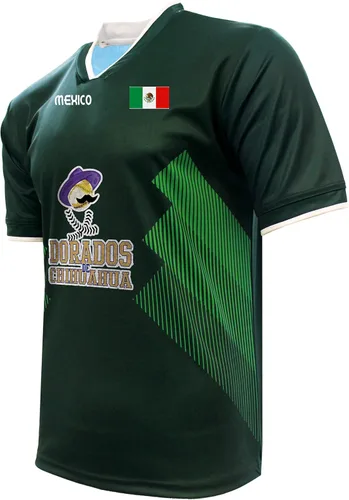 Vista 2 de Jersey México Dorados de Chihuahua 100% Poliéster_Hecho en México