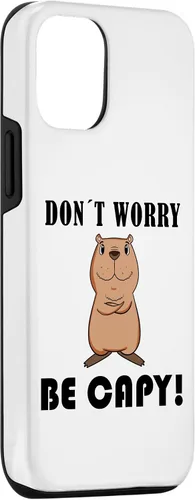 Vista 3 de iPhone 15 Capybara Sayings Rodent Water Pig Case