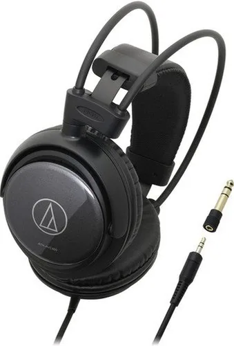 Vista 5 de Audio-Technica ATH-AVC200 SonicPro Auriculares dinámicos sobre la oreja cerrados, color negro