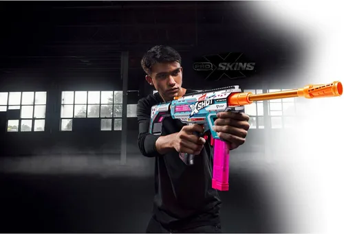 Vista 2 de Pro Motorized Blaster S1 AEB - Pistola de dardos eléctrica automática con soporte de hombro ajustable, cicatriz de rodillo profesional de precisión