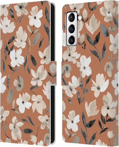 Vista 275 de Head Case Designs Officially Licensed Ninola Ditsy Flowers Yellow Nature Bold Leather Wallet Case Compatible with Samsung Galaxy A07 4G