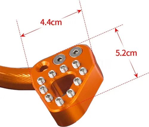 Vista 5 de Para KTM 790 Adventure R S 790 ADV R 890 Adventure R 2019-2022 Pedal de freno de motocicleta, cambio de marcha, palanca de cambios, accesorios