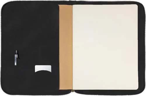 Vista 4 de Hide & Drink, Zippered Journal Cover for Moleskine Notebook, XL Size (7.5 x 9.75 in. Notebook NOT Included) Full Grain Leather, Handmade, Charcoal
