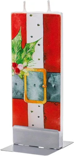 Vista 13 de FLATYZ Vela de Navidad hecha a mano, sin perfume, resistente al goteo y sin humo, vela de 2 mechas para decoración del hogar y la habitación, velas