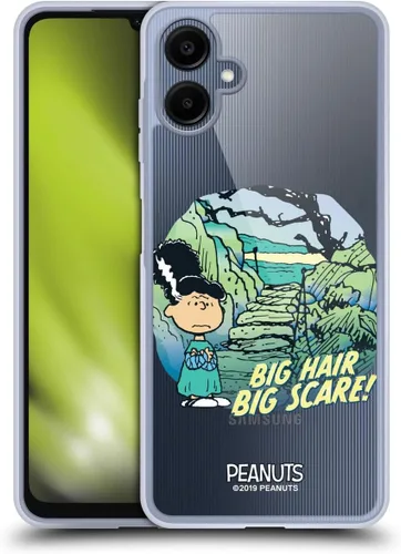 Vista 162 de Head Case Designs Funda de gel Spooktacular con licencia oficial de Peanuts Linus y Snoopy [protección de grado militar] compatible con Google Pixel