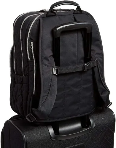 Vista 4 de Vera Bradley Performance Sarga XL Campus mochila y combo de almuerzo de lujo