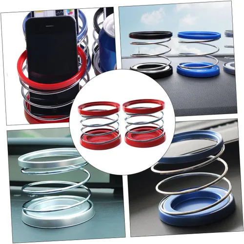 Vista 7 de 2pcs Car Cup Holder Spring Drink Holder for Air Vent Compatible with Cars Trucks Suvs Random