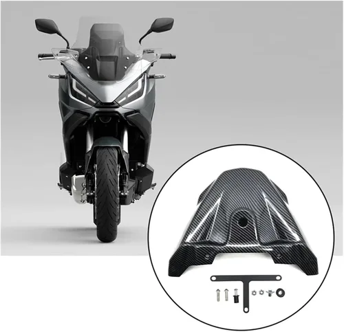 Vista 3 de Compatible with NT1100 NT 1100 2022 2023 Motorcycle Mudguard Front Beak Fairing Extension Wheel Extender Fender Carbon Fiber