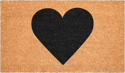 Vista 8 de Calloway Mills - Felpudo Madison Heart (Naranja, 24 x 36 pulgadas)