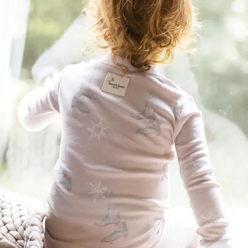 Vista 69 de Burt's Bees Baby Pijama para bebé niña, 100% algodón orgánico, pijama de una pieza, overol diagonal con cremallera, ajuste cómodo