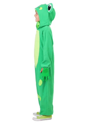 Vista 3 de Disfraz Infantil de Rana Verde Multicolor