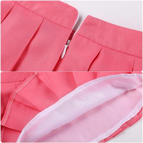 Vista 9 de Cos-Love Disfraz de anime Miu Iruma para cosplay, traje de uniforme de escuela secundaria para mujer