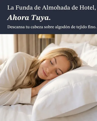 Vista 3 de Beckham Hotel Collection Juego de 2 fundas de almohada tamaño King, 100% algodón, 500TC, fundas de almohada de satén de lujo, de extremo abierto