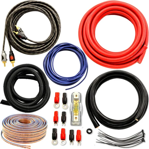 Vista 10 de Car Audio 1/0 calibre flexible cable y cable completo amplificador instalar kit de amplificador de cableado