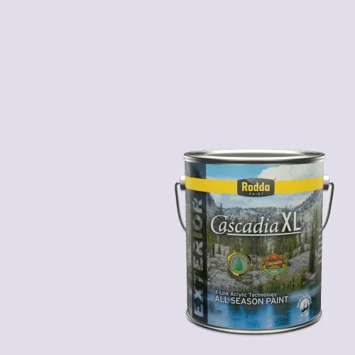 Vista 39 de Rodda Paint CASCADIA XL Pintura e imprimación de satén exterior en uno, cuarto de galón, bikini lavanda